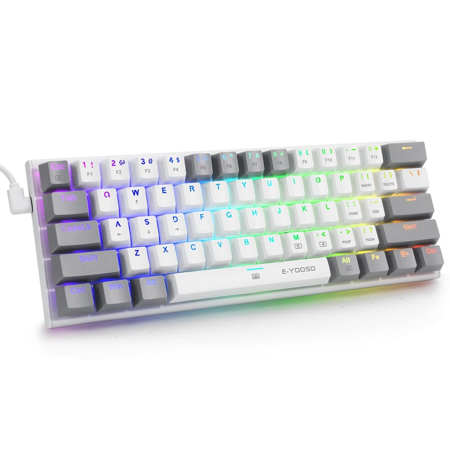 E-YOOSO Z11 Wired RGB 61 Keys Mechanical Gaming Keyboard