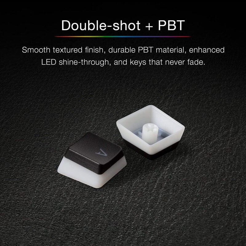 Tecware PBT Pudding Keycap Set Black/White GADGET NOVA