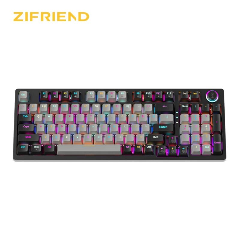 Zifriend ZA981 (98 Keys) Mechanical Keyboard Red/Blue Switches, Hot ...