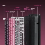 XINMENG Beat65 Wired 8K HZ Low-latency Magnetic Switch Mechanical Keyboard - Image 3