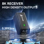 ATTACK SHARK R6 Ultralight 39g Wireless 8K PAW3950MAX Gaming Mouse - Image 7