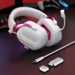 MCHOSE S9 Tri-Mode Wireless Aluminium Alloy 7.1 Surround Sound Gaming Headset - Image 2