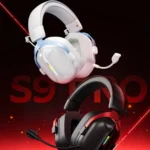 MCHOSE S9 Pro Wireless Aluminium Alloy Tri-Mode Low Delay 7.1 Surround Sound Gaming Headset - Image 3