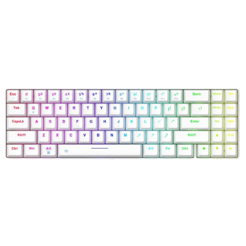 Dareu EK871 GTR RGB Hot Swappable Wireless Blue Switch Mechanical Keyboard