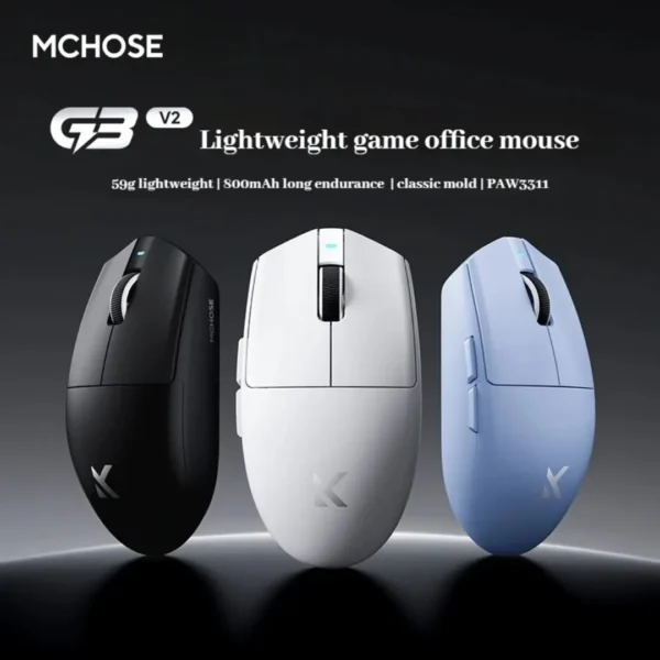 Mchose G3 V2 Tri-Mode Gaming Mouse