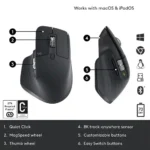 Logitech MX MASTER 3S High-performance Wireless Mouse - Image 5