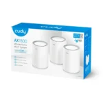 Cudy M1800 AX1800 Dual Band Mesh Router (3 Pack) - Image 4