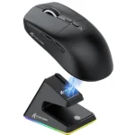 Attack Shark X6 PAW3395 Tri-Mode Wireless Gaming Mouse with DOCK - Image 4