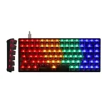 Jedel KL-123 Transparent RGB Mechanical Keyboard - Image 2