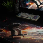 Blisspads BP14 Cosmic Surfer Gaming Mousepad | Hybrid Surface | 4mm Thickness - Image 2