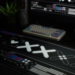 Blisspads BP03 Print Stream (Black) Gaming Mousepad | Hybrid Surface | 4mm Thickness - Image 2