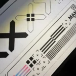 Blisspads BP04 Print Stream (White) Gaming Mousepad | Hybrid Surface | 4mm Thickness - Image 3