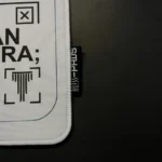 Blisspads BP04 Print Stream (White) Gaming Mousepad | Hybrid Surface | 4mm Thickness - Image 4