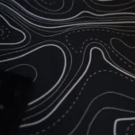 Blisspads BP05 Topography (Black) Gaming Mousepad | Hybrid Surface | 4mm Thickness - Image 3