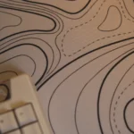 Blisspads BP06 Topography (White) Gaming Mousepad | Hybrid Surface | 4mm Thickness - Image 3