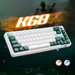 PC Power K68 Tri-Mode Wireless Gaming Mechanical Keyboard - Image 3