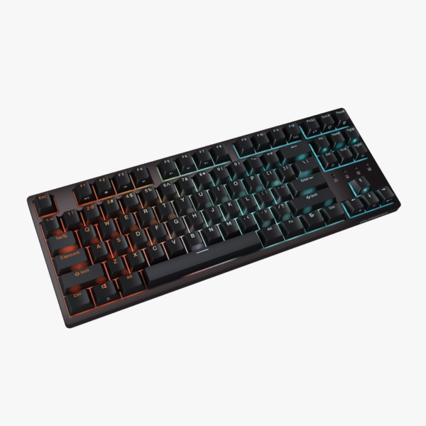Durgod Taurus K320 RGB Nebula Space Purple Hot-Swappable Mechanical Keyboard