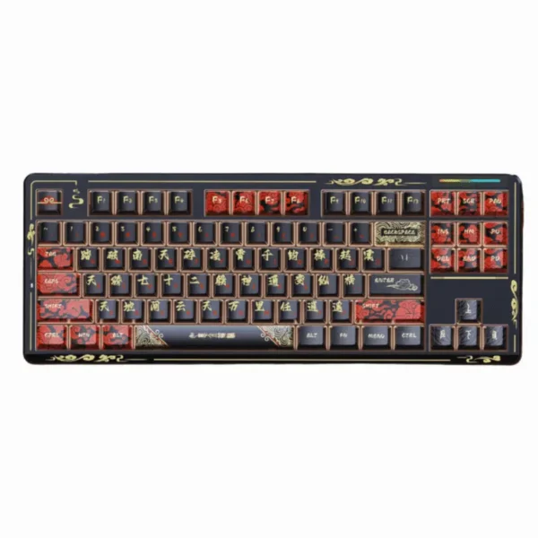 LINGBAO K87 Pro Customized Mechanical Gaming Keyboard Black Myth WuKong