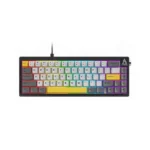 Ajazz AK650 Wired Gasket-Mounted Hot-Swappable RGB Mechanical Keyboard - Image 2